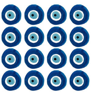 Overcoming Fear - Evil Eye Pattern Set Wallpaper