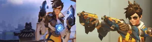 Overwatch - A Character With A Gun Wallpaper