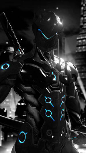 Overwatch Cyborg Genji Shimada Wallpaper