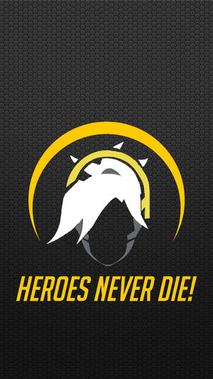 Overwatch Phone Hexagon Heroes Never Die Wallpaper