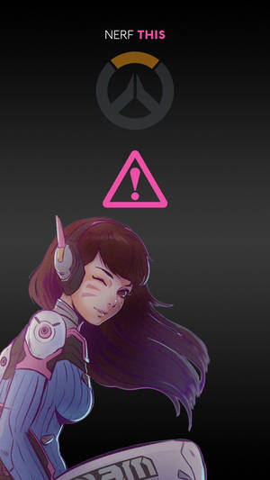 Overwatch Phone Nerf This Wink Wallpaper
