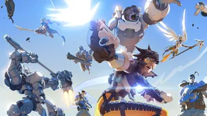 Overwatch Playable Characters In Action Wallpaper