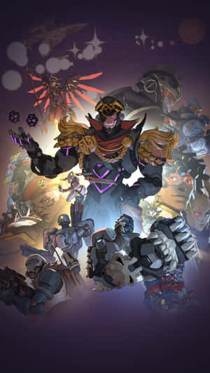 Overwatch Sigmaand Heroes Artwork Wallpaper