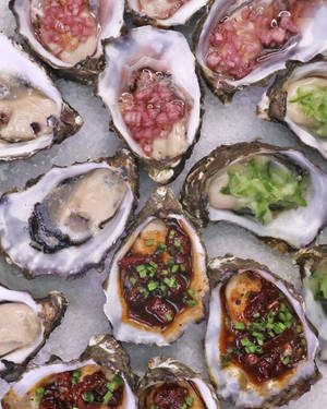 Oyster Kilpatrick Dish Wallpaper