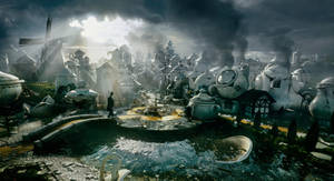 Oz The Great And Powerful China Country Wallpaper
