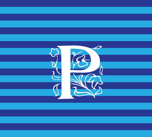 P Letter With Doodles Wallpaper