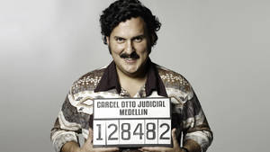 Pablo Escobar Mug Shot Wallpaper