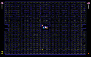 Pac Man Video Game Starting Point Wallpaper