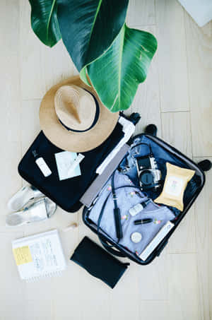 Packing For World Travel Wallpaper