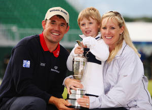 Padraig Harrington With Family Wallpaper