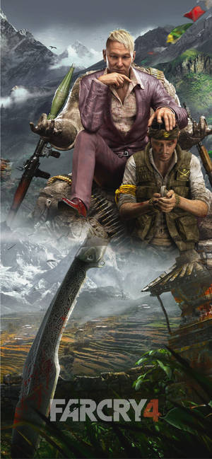 Pagan Min Far Cry Iphone Wallpaper