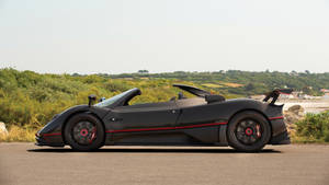 Pagani Zonda Aether Side View From Iphone Wallpaper