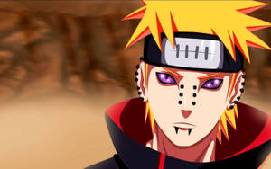 Pain Purple Eyes Wallpaper