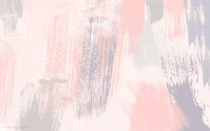 Paint Brush Strokes In Pastel Aesthetic Desktop Wallpaper