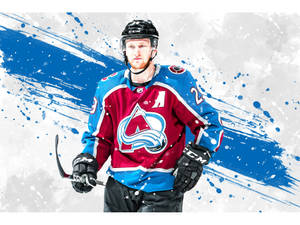 Paint Graphic Art Nathan Mackinnon Wallpaper