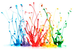 Paint Splash Water Art Wallpaper