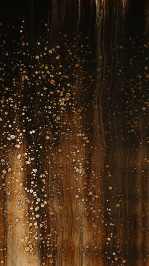 Paint Stain Art Brown Iphone Wallpaper
