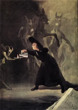 Painting Of Bewitched Creatures Wallpaper