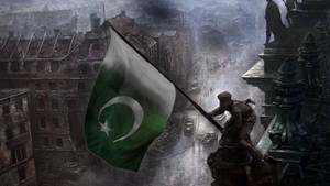 Pakistan Waving Flag Wallpaper