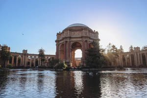 Palace Of Fine Arts Beautiful Sky Wallpaper