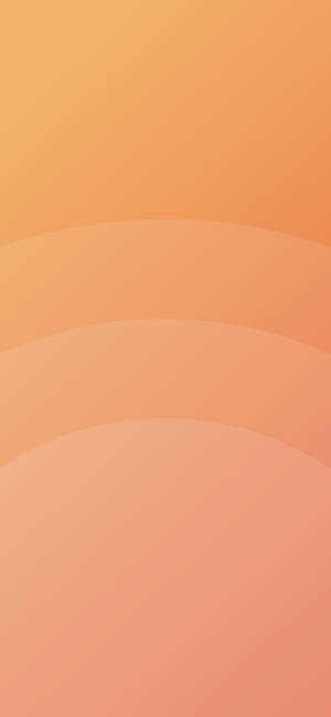 Pale Orange Circle Curves Wallpaper