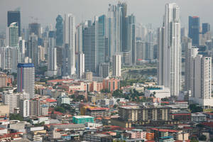 Panama City Skyline In Dhaka Wallpaper