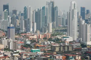 Panama City Skyline In Dhaka Wallpaper