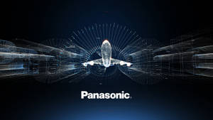 Panasonic Airplane Blueprint Wallpaper