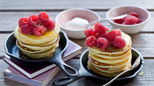 Pancakes On Pots Wallpaper