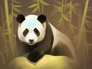 Panda Artwork Wallpaper
