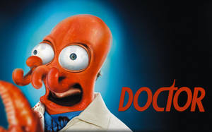 Panicking Doctor Zoidberg Wallpaper