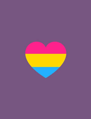 Pansexual Pride Heart