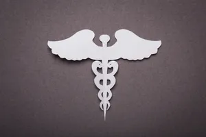 Paper Cut Medical Symbol Wallpaper