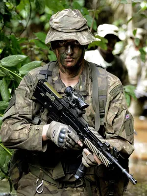 Para Commandos In Forest Wallpaper