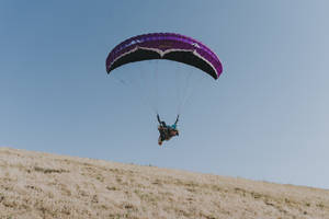 Paragliding Take Off Wallpaper