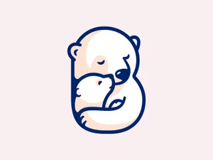 Parent Bear Art Wallpaper