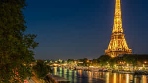 Paris At Night - A City Of Lights Wallpaper
