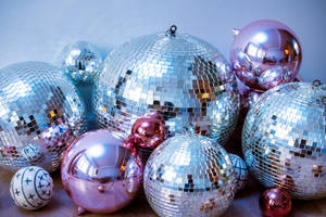 Party Balls Background Wallpaper