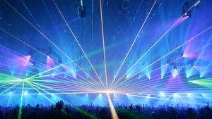 Party Lights Background Wallpaper