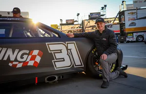 Passion On Wheels - Justin Haley's No.31 Black Race Car Wallpaper