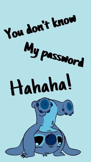 Password Teasing Stitch Wallpaper