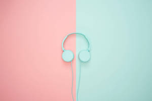 Pastel 4k Headphones Wallpaper
