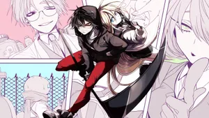Pastel Art Angels Of Death Wallpaper