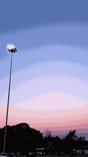 Pastel Blue Sky Aesthetic Phone Wallpaper