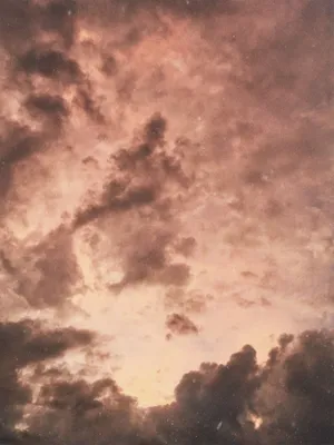 Pastel Brown Sky Wallpaper