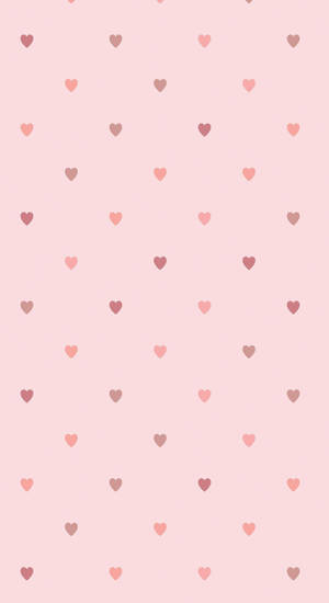 Pastel Heart Aesthetic Wallpaper