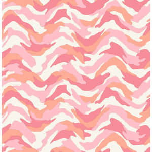 Pastel Pink Camo Wallpaper