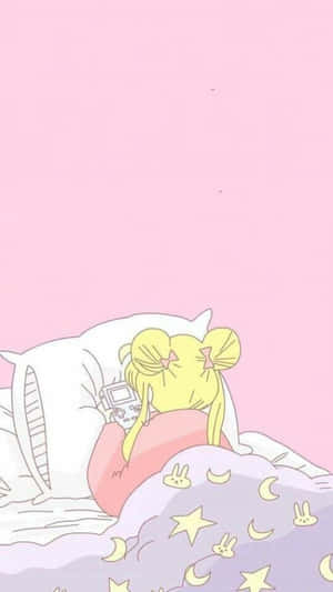 Pastel Sailor Moon Usagi Tsukino Gameboy Wallpaper