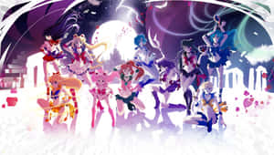 Pastel Sailor Moon Venus Mars Jupiter Wallpaper