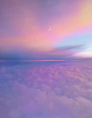 Pastel Shades Of Pink And Purple Wallpaper